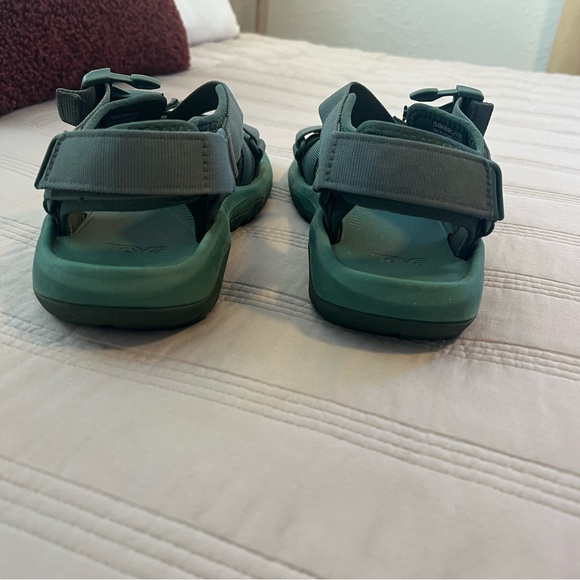 Teva Green Sandals Hurricane Verge Women’s 10 Outdoor Velcro Clip Buckles - Picture 6 of 7
